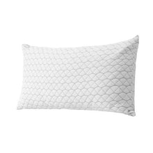 King Size Bed Pillow Memory Foam Hotel Pillow with Natural Fiber Pillowcase