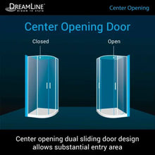 Shower Enclosure Base and QWALL-4 Shower Backwall Kit Prime DL-6153-01FR
