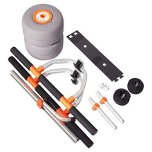 Heavy Duty Kayak & Canoe Cart – 350 lbs Load 12" Inflatable PU Tires 2 Straps Quick Assemble/Disassemble
