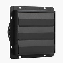 12-Inch Shutter Exhaust Fan 1500 CFM EC Motor with Smart Temperature Control for Garage Shed & Greenhouse