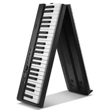 88-Key Folding Keyboard Piano with Bluetooth MIDI Touch Sensitive Keys Sustain Pedal & Headphones