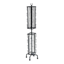 Greeting Card Rack 32 Pocket with Wheels & Sign Holder HS-Z26
