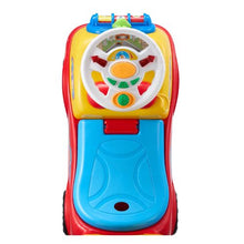 Ride-On Push Car for Toddlers Ages 1–3 – Sit-to-Stand Racer with Music Steering Wheel & Storage for Kids