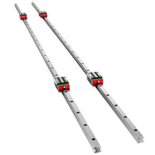 2X 15-1500mm Linear Guideway Rail with 4Pcs Pillow Block Carriage ( Pack of 2)