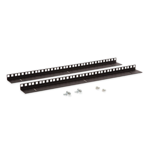 12U Linier Wall Mount Vertical Cage Nut Rail Kit 3150-3-001-12