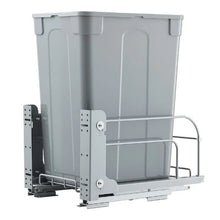 35 QT Pull-Out Trash Bin, Heavy Duty Under-Mount Garbage & Recycling with Soft Close Slide
