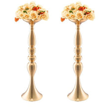 19.7" Wedding Flower Vase Gold Metal Centerpiece Stand for Wedding & Party Decor (24PCS)