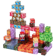Magnetic Blocks 100PCS Dark Castle Set, STEM Building Cubes for Kids 3+