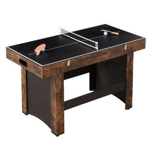 3-in-1 Combo Game Table – Air Hockey Ping Pong Foosball  for Family Game Room Office