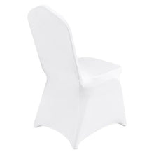 150-Pack Stretch Spandex Folding Chair Covers Universal Fit Washable (White)