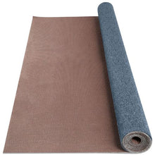 6 x 23' Gray Marine Carpet Indoor Outdoor Rugs for Patio Deck Anti-Slide TPR Water-Proof Back Cut Outdoor Marine Carpeting Easy Clean Outdoor Carpet Roll