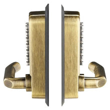 14 Key Mechanical Keyless Entry Door Lock  with Handle  for Home Office Fence Garage