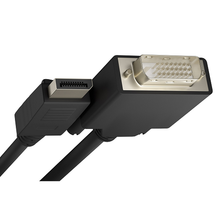 Male to DVI-D Male Display Port Adapter