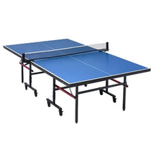 25 mm Table Tennis Table with Quick Clamp Net & Wheels  for Kids & Adult