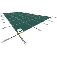 14x26 ft Inground Pool Safety Cover Mesh Winter Cover (Green)