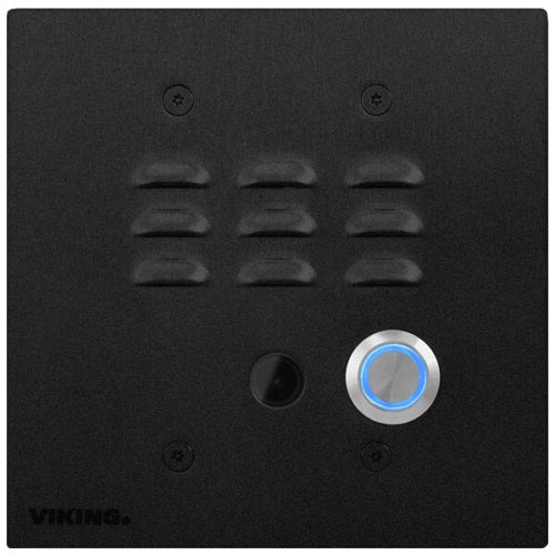 Black IP Intercom with HD Video and Enhanced Weather Protection VIK-X-35-BK-EWP