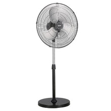20-Inch Industrial Pedestal Fan - 90° Oscillating 3-Speed Adjustable Standing Fan