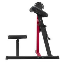 2-in-1 Preacher Curl Machine – Bicep Curl & Triceps Extension Station Seated Arm Isolated Weight Bench Strength Training Equipment for Home Gym