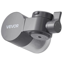 Faucet Mount Water Filter, Carbon Fiber Purifier for Sink Tap, Removes Chlorine & Lead, 3 Filters Gray