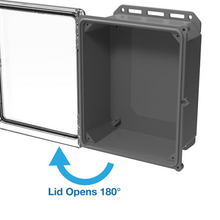 11.75" x 10.23" x 5.13" Industrial Enclosure Included Flange Kit I342HSTCBG