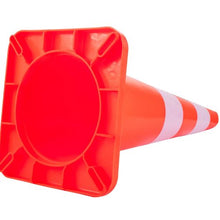 12" x 28" PVC Traffic Cones with Reflective Collars & Weighted Base