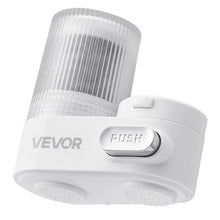 Faucet Mount Water Filter Vertical Carbon Fiber Purifier for Sink Tap Removes Chlorine & Lead, 3 Filters White