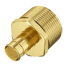 1/2" Brass Clamp-style External Thread for Air 1/2 NPT Pipe Fittings (25PCS)