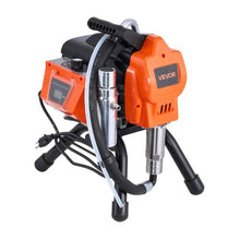 1500W Airless Paint Sprayer 3300 PSI Hose Extension Rod & Nozzles