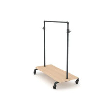Pipeline Adjustable Ballet Bar Rack With Base Shelf