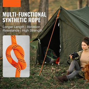 3/8" x 120FT 48 Strand Outdoor Double Braided Polyester Rope