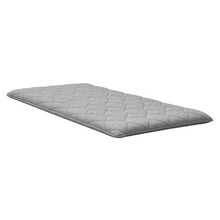 Japanese Tatami Mat Twin Foldable 9-Layer Floor Mattress with Storage Bag for Sleeping & Yoga (Gray)