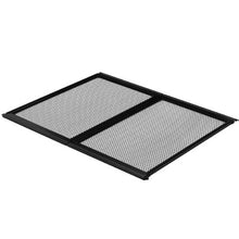 24.5 × 20 Inch RV Screen Door Protector Aluminum Alloy Grille Breathable Mesh (Black)