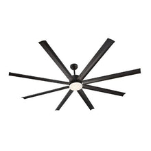 84" Ceiling Fan with Light – 6-Speed Remote Dimmable 3-Color Reversible DC Motor Modern Low Profile for Bedroom/Living Room (Black)