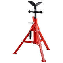 24 - 42 Inch Pipe Chain Vise with Tripod Stand for Plumbing and Pipe Work 1107B V