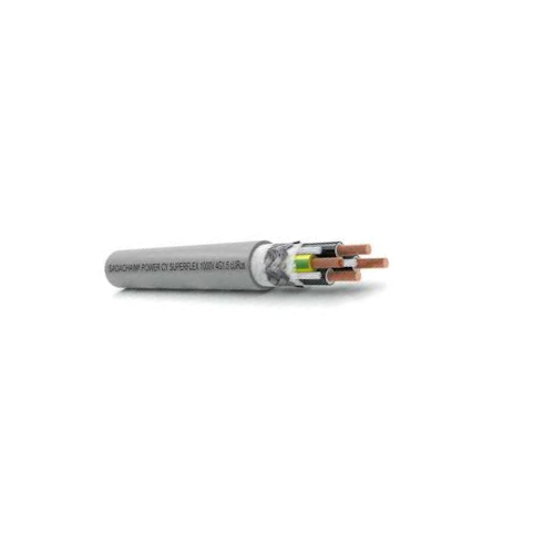 Cy Multi Core Control Cable 16 AWG 4C Bare Copper Shielded Superflex Multicore Cable CY UL/CSA 1000V
