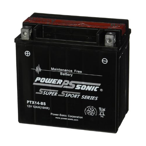 12V 12Ah 200CCA Sealed Maintenance Free Battery PTX14-BS (Pack of 4)