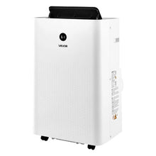 12000 BTU Portable Air Conditioner 4-in-1 AC Unit with Cooling Dehumidifier Fan Remote Control LED Display 24H Timer & Sleep Mode