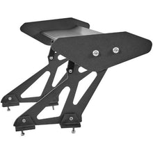 GT Wing Car Spoiler 43.3" Universal Adjustable Aluminum Rear Wing (Racing Black)