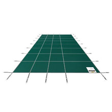 20x42 ft Inground Pool Safety Cover Mesh Winter Cover with Hardware (Green)