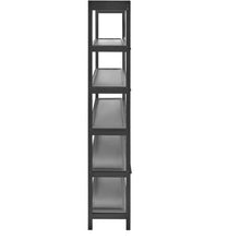 68-Inch Display Cabinet with Acrylic Doors 5-Tier Wooden Curio Cabinet for Collectibles