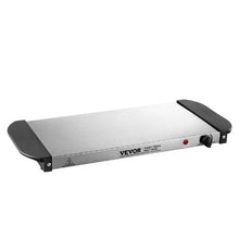 Electric Warming Tray Stainless Steel Adjustable Temperature Control Buffet Food Warmer