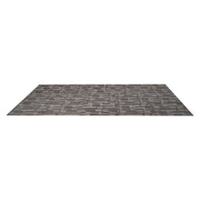 24 x 24 Reusable Carpet Tiles – Modular Soft Padded Squares for 96 sq. ft. DIY Installation in Living Room, Bedroom, Office (Gray & Brown 24 pcs)