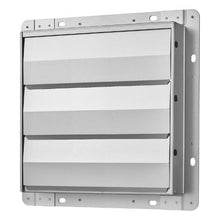 12-Inch Shutter Exhaust Fan 1347 CFM Steel AC Motor with Automatic Louvers