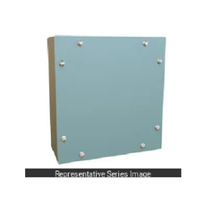 6" x 6" x 4" Mild Steel Screw Cover Junction Box Gray C3SC664GY