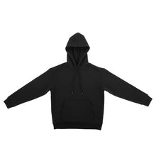 Men's Small Fleece Pullover Hoodie - Black Warm & Comfy for Fall/Winter