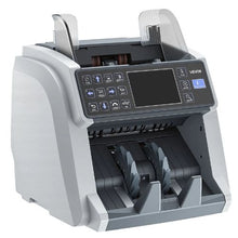 Mixed Denomination Money Counter Machine with CIS/UV/MG/IR/DD/DBL/HLF/CHN Counterfeit Detection Multi-Currency Support External Display