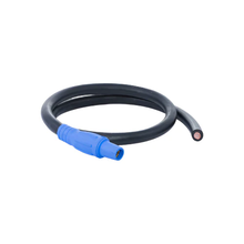 25 ft 1/0 AWG Cam Lock SC Cable Male Cam Female Bare Connector