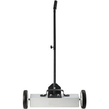 18 Inch Rolling Magnetic Sweeper with Wheels of Workshop Garage Yard