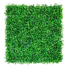 10"x10" Artificial Boxwood Panel for Decor Privacy Fence Indoor Outdoor Garden Backyard (24 pcs)