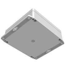 Top Gray Bottom Gray Enclosures Boxes And Cases RBF66P06G16G